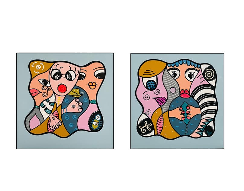 Artwork titled 'Fragilité' by Narjess Azzouz