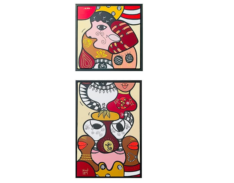 Artwork titled 'Antinéa' by Narjess Azzouz